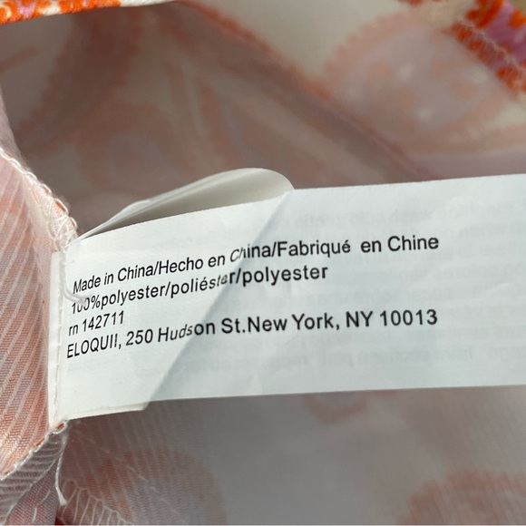 New! Eloquii paisley bandana crop Top 54173 - Picture 15 of 16